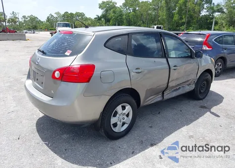 2009 Nissan Rogue S from USA, damaged, VIN JN8AS58T29W329324